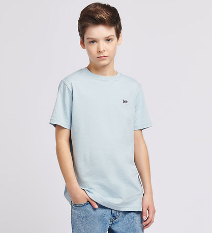 Lee T-Shirt - Badge - Celestial Blue