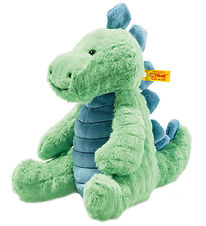 Steiff Bamse - 28 cm - Spott Stegosaurus - Green Petrol Sittin Steiff Bamse - 28 cm - Spott Stegosaurus - Green Petrol Sittin