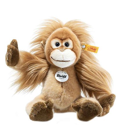Steiff Bamse - 28 cm - Elani Baby Orange Utan. - Light Brown Steiff Bamse - 28 cm - Elani Baby Orange Utan. - Light Brown