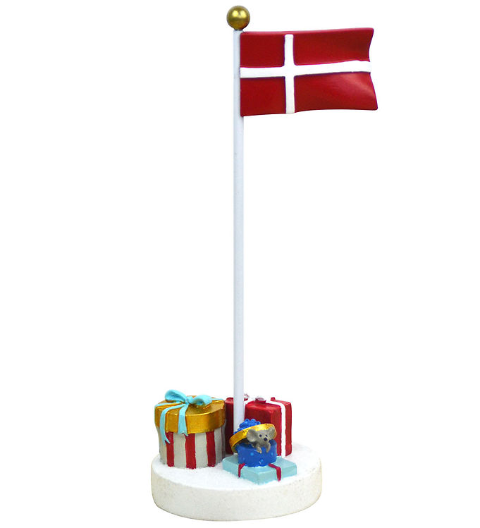 Kids by Friis Flag med Pakker Bordflag - 14,5 cm