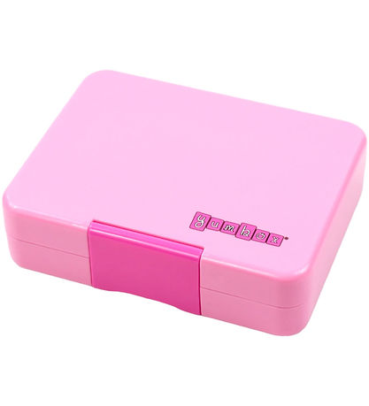 Yumbox Madkasse m. 3 Rum - Bento Snack - Power Pink/Rainbow Yumbox Madkasse m. 3 Rum - Bento Snack - Power Pink/Rainbow