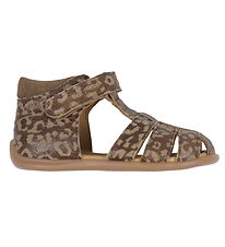 Pom Pom Sandaler - Classic Velcro - Latte Leo Pom Pom Sandaler - Classic Velcro - Latte Leo