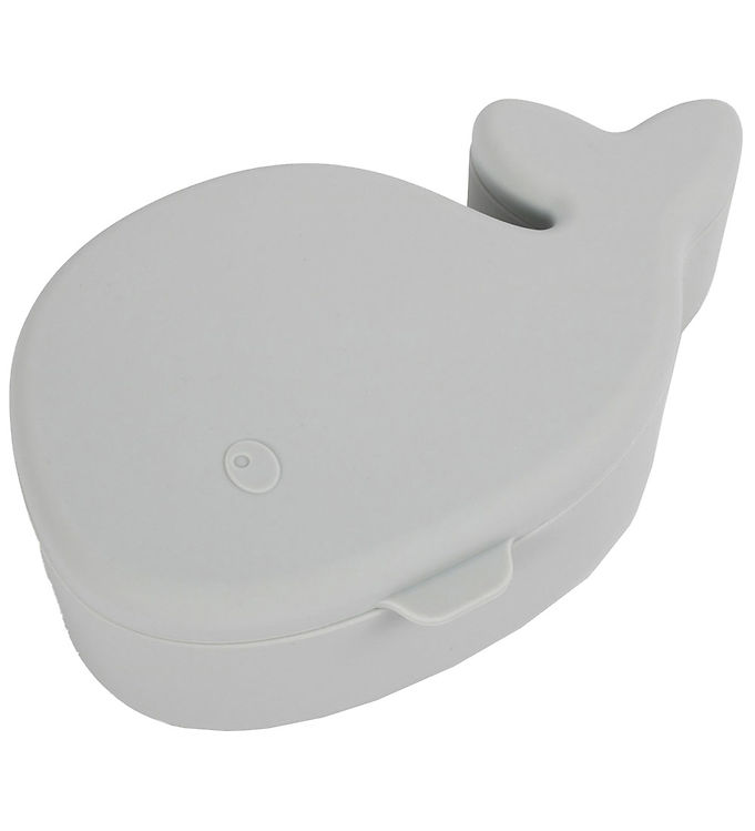 Filibabba Snackbox - Silikone - Hvalen Christian - 1,29 L - Pear