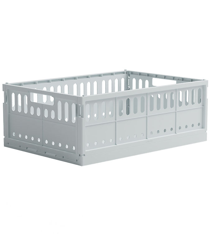 Made Crate Foldekasse – Maxi – 48x33x17,5 cm – Ice Cube Blue