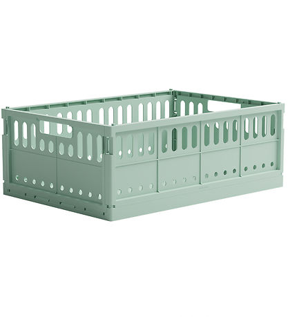 Made Crate Foldekasse - Maxi - 48x33x17,5 cm - Minty Made Crate Foldekasse - Maxi - 48x33x17,5 cm - Minty