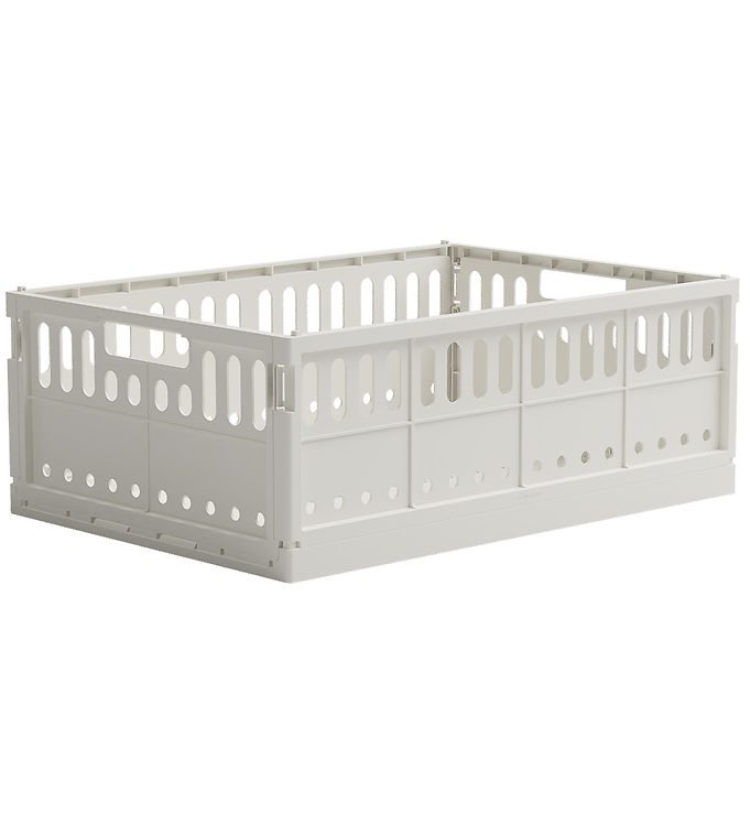 Made Crate Foldekasse – Maxi – 48x33x17,5 cm – Milk