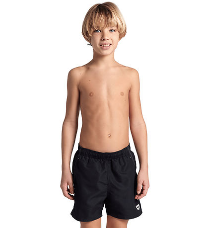 Arena Badeshorts - Solid R - Sort/Hvid Arena Badeshorts - Solid R - Sort/Hvid