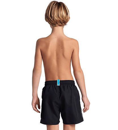 Arena Badeshorts - Solid R - Sort/Hvid