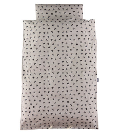 Nørgaard Madsens Sengetøj - Baby - Beige/Brune Traktorer