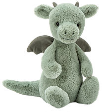 Jellycat Bamse - 31x12 cm - Bashful Dragon Jellycat Bamse - 31x12 cm - Bashful Dragon