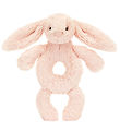 Jellycat Ringrangle - 18x8 cm - Bashful Bunny - Blush  Jellycat Ringrangle - 18x8 cm - Bashful Bunny - Blush