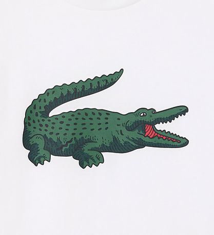 Lacoste T-shirt - Hvid Lacoste T-shirt - Hvid