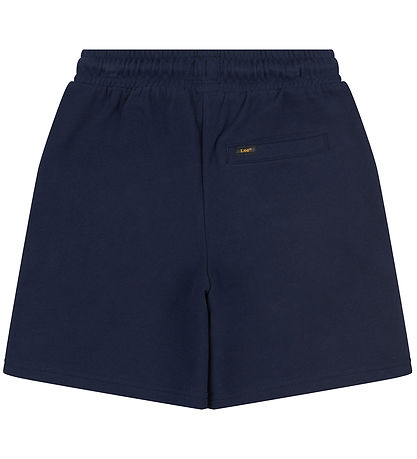 Shorts en Molleton Lee - Insigne LB - Marine Blazer