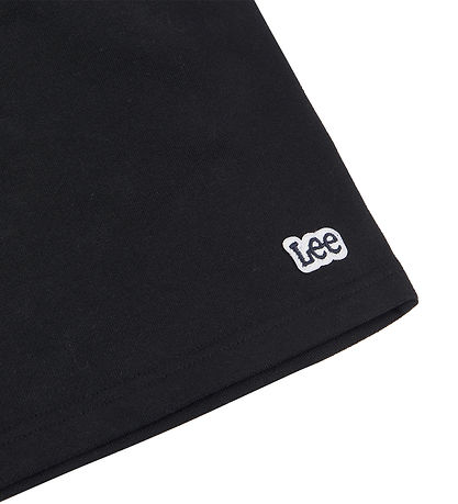 Lee Sweatshorts - Lee Badge LB - Sort Lee Sweatshorts - Lee Badge LB - Sort
