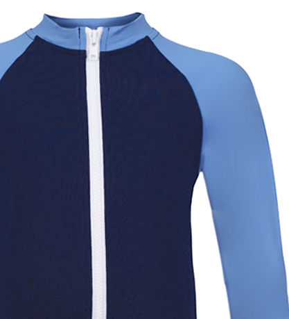 Petit Crabe Badeheldragt - Multicolor - UV50+ - Blue/Cornflower Petit Crabe Badeheldragt - Multicolor - UV50+ - Blue/Cornflower