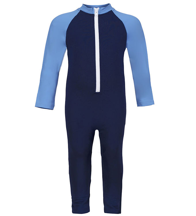 Petit Crabe Badeheldragt - Multicolor - Blue/Cornflower
