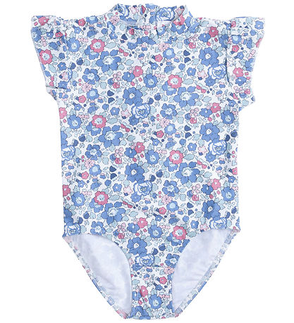 Petit Crabe Badedragt - Beaa - UV50 - Betsy m. Blomster Petit Crabe Badedragt - Beaa - UV50 - Betsy m. Blomster