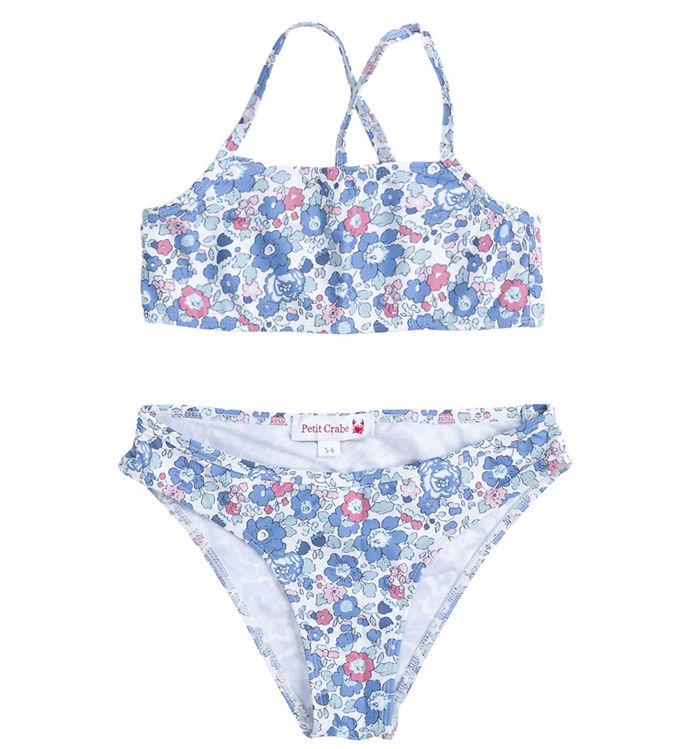 Petit Crabe Bikini - Louise - UV50+ - Betsy m. Blomster
