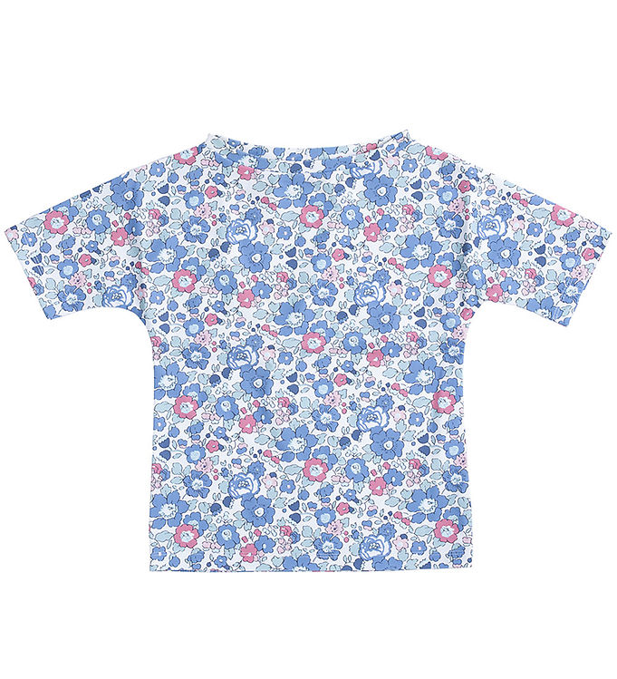 Petit Crabe Badebluse - Luna - UV50+ - Betsy m. Blomster