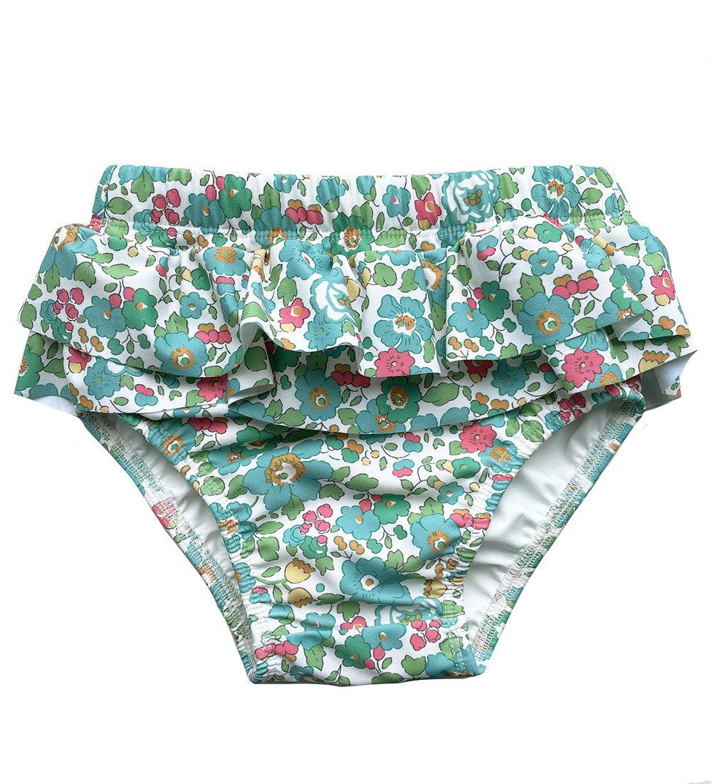 Petit Crabe Schwimmwindel - Ida - Betsy m. Blumen - Petit Crabe - 1-2 Jahre (80-92) - Schwimmwindel