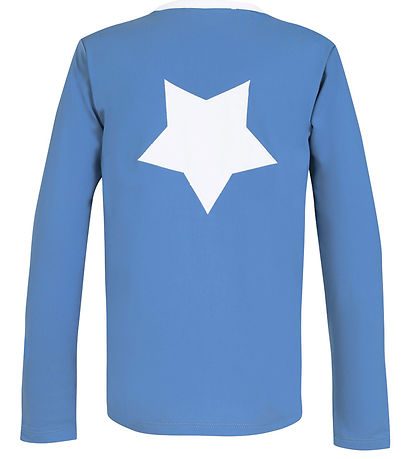 Petit Crabe Badebluse - Etoile - UV50+ - Cornflower m. Stjerne