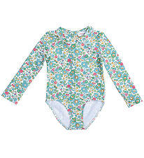 Petit Crabe Badedragt - Peeter Pan - UV50+ - Betsy m. Blomster Petit Crabe Badedragt - Peeter Pan - UV50+ - Betsy m. Blomster