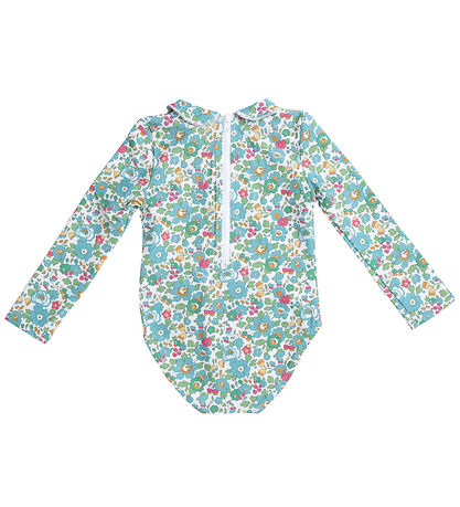 Petit Crabe Badedragt - Peeter Pan - UV50+ - Betsy m. Blomster