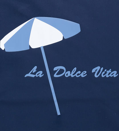 Petit Crabe Badebluse - Luna - UV50+ - Blue Petit Crabe Badebluse - Luna - UV50+ - Blue