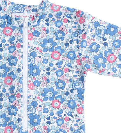 Petit Crabe Badeheldragt - Noe - UV50+ - Betsy m. Blomster Petit Crabe Badeheldragt - Noe - UV50+ - Betsy m. Blomster