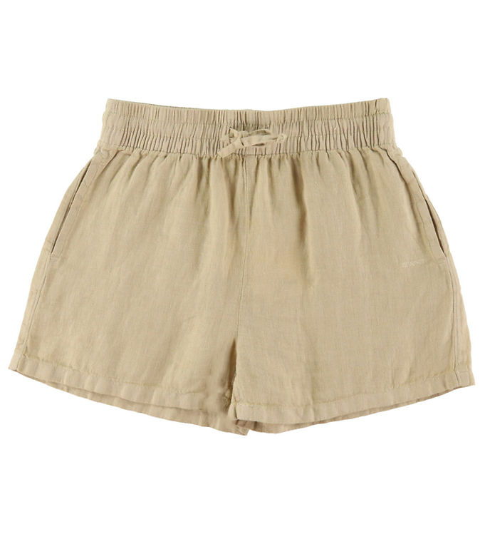 GANT Shorts - Hør - Relaxed - Dry Sand