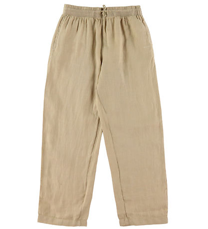 Pantalon GANT - Lin - Détendu - Dry Sable Pantalon GANT - Lin - Détendu - Dry Sable