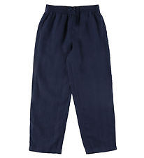 GANT Broek - Linnen - Ontspannen - Marineblauw GANT Broek - Linnen - Ontspannen - Marineblauw
