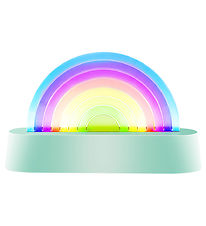 Lalarma Lampe - Dancing Rainbow - 18x11x4 cm - Mint Lalarma Lampe - Dancing Rainbow - 18x11x4 cm - Mint