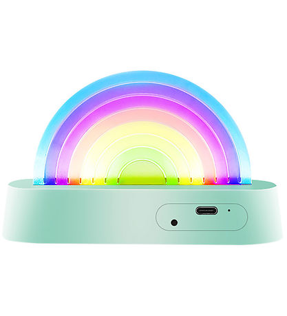 Lalarma Lampe - Dancing Rainbow - 18x11x4 cm - Mint Lalarma Lampe - Dancing Rainbow - 18x11x4 cm - Mint