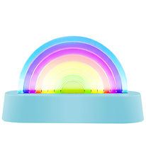 Lalarma Lampe - Dancing Rainbow - 18x11x4 cm - Blå Lalarma Lampe - Dancing Rainbow - 18x11x4 cm - Blå