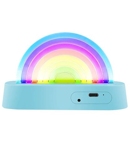 Lalarma Lampe - Dancing Rainbow - 18x11x4 cm - Blå Lalarma Lampe - Dancing Rainbow - 18x11x4 cm - Blå