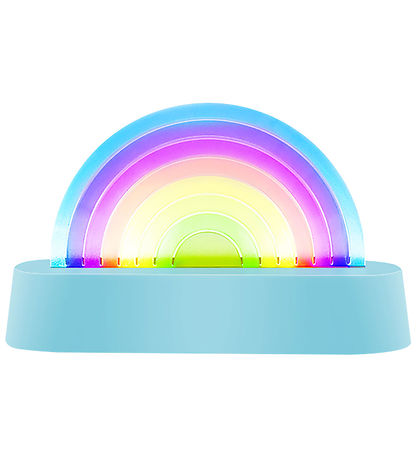 Lalarma Lampe - Dancing Rainbow - 18x11x4 cm - Blå Lalarma Lampe - Dancing Rainbow - 18x11x4 cm - Blå