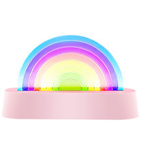 Lalarma Lampe - Dancing Rainbow - 18x11x4 cm - Rosa Lalarma Lampe - Dancing Rainbow - 18x11x4 cm - Rosa