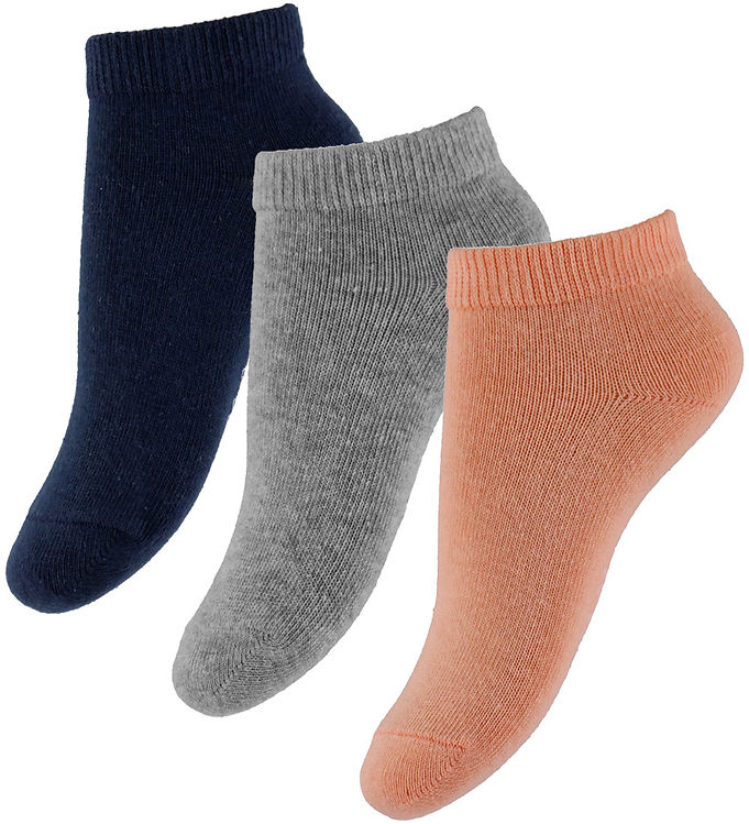 Name It Strømper - NmmVilum - 3-pak - Light Grey Melange