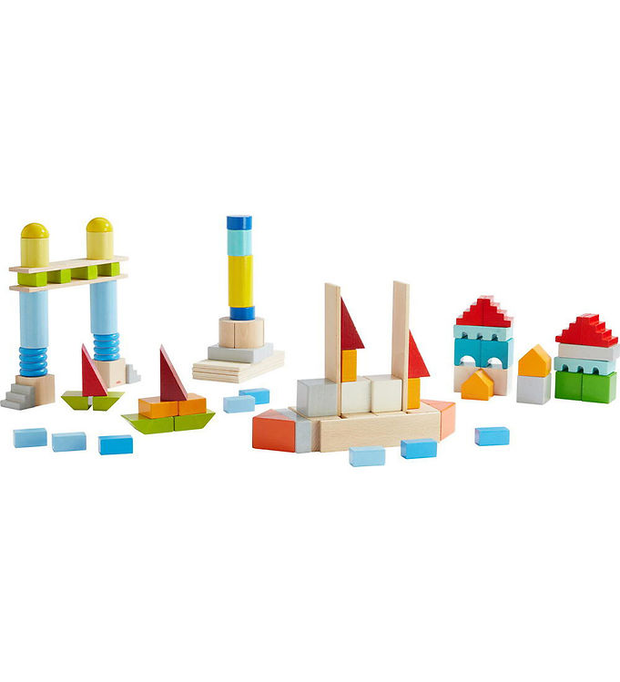 Haba Byggeklodser - Træ - Basic - 85 stk