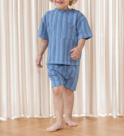 Fliink Shorts - Miro - Cloud Dancer m. Striber Fliink Shorts - Miro - Cloud Dancer m. Striber