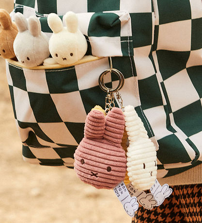 Bon Ton Toys Nøglering - 10 cm - Miffy Flat - Corduroy Dusty Ros Bon Ton Toys Nøglering - 10 cm - Miffy Flat - Corduroy Dusty Ros