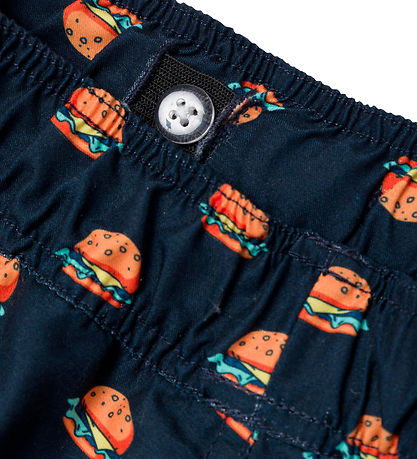 Name It Badeshorts - NkmZaddi - Dark Sapphire m. Burgere