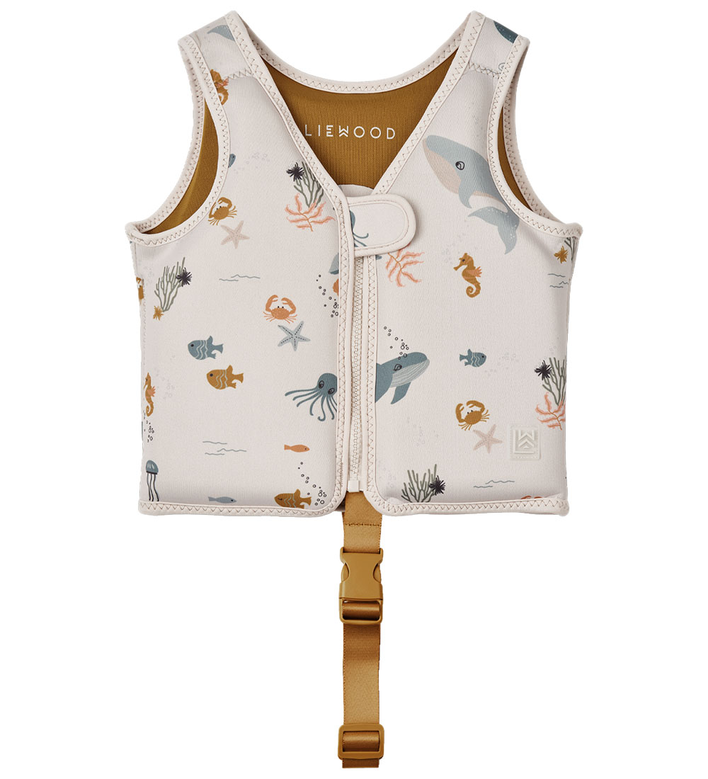 Liewood Uimaliivi - 11-15 kg - Dove - Sea Olento/Sandy - Liewood - OneSize - Uimaliivit