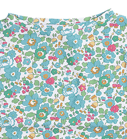 Petit Crabe Badebluse - Luna - UV50+ - Betsy m. Blomster Petit Crabe Badebluse - Luna - UV50+ - Betsy m. Blomster