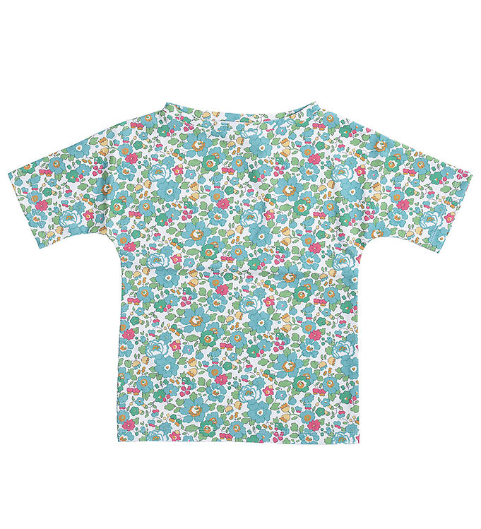 Petit Crabe Badebluse - Luna - UV50+ - Betsy m. Blomster