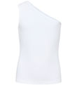 Grunt Top - Rib - Gundhil - Viskose - Hvid Grunt Top - Rib - Gundhil - Viskose - Hvid