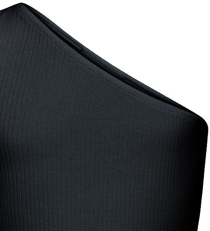 Grunt Top - Rib - Gundhil - Viskose - Sort