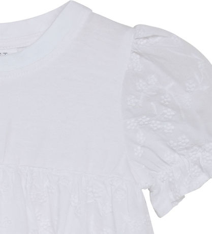 Hust and Claire Kjolebody k/æ - HCKristi - Hvid m. Broderi Hust and Claire Kjolebody k/æ - HCKristi - Hvid m. Broderi