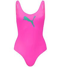 Puma Badedragt - UV50+ - Fluo Pink Puma Badedragt - UV50+ - Fluo Pink